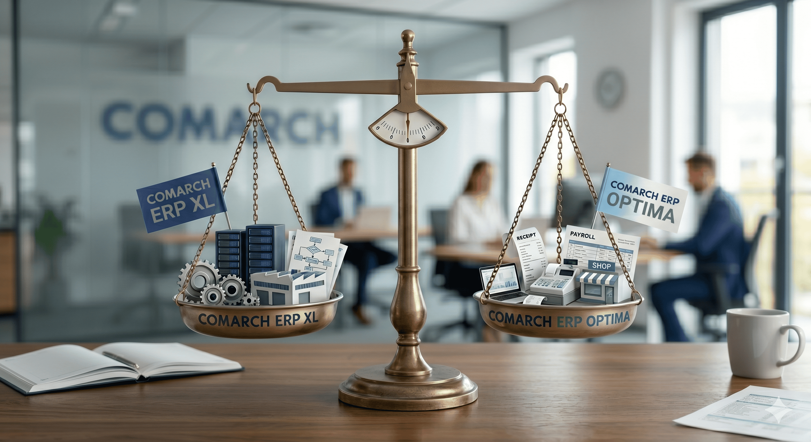 <p style="text-align:center;"><span style="font-family:Arial, Helvetica, sans-serif;font-size:22px;"><strong>Comarch ERP Optima czy XL? Wybieramy system, który realnie usprawni Twój biznes.</strong></span><span style="font-family:"Times New Roman",serif;"><strong><o:p></o:p></strong></span></p>