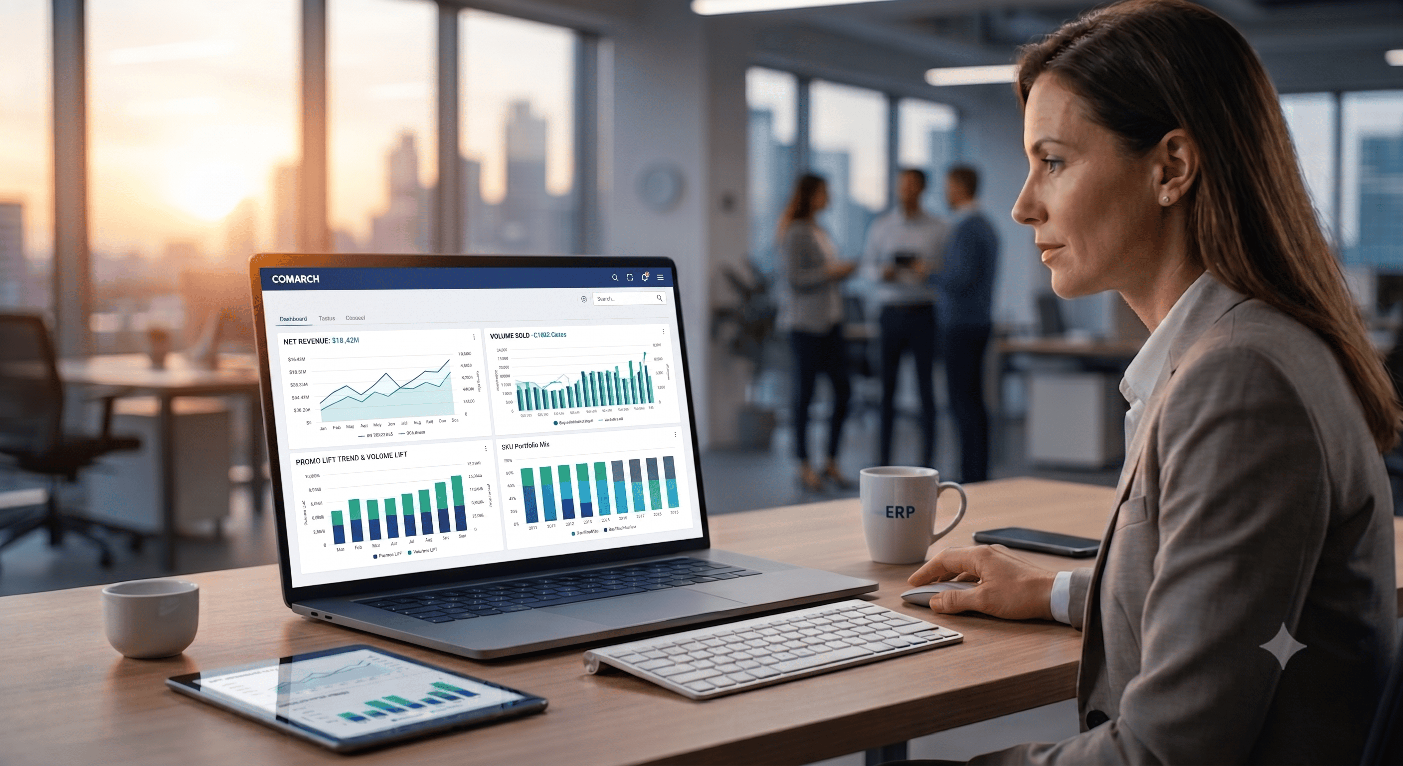 <p style="text-align:center;"><span style="font-family:Arial, Helvetica, sans-serif;font-size:22px;"><strong>Business Intelligence dla Comarch ERP – jak tworzyć raporty BI z danych ERP.</strong></span><span style="font-family:"Times New Roman",serif;"><strong><o:p></o:p></strong></span></p>